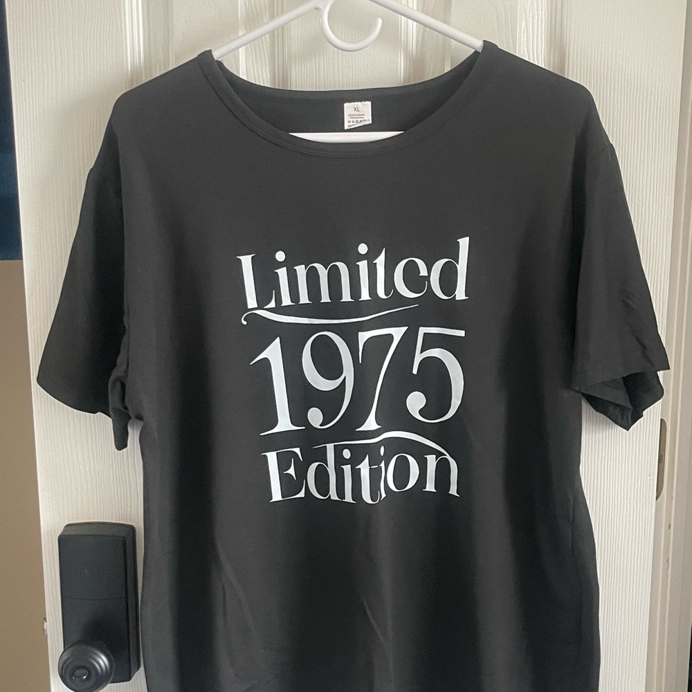 Black 'Limited 1975 Edition' T-Shirt